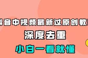 最新中视频影视解介绍搬运教程,100%过原创,小白也能轻松掌握