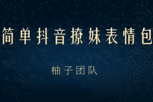 超级简单抖音撩妹表情包项目，在家玩手机就能月入10000+【视频课程】