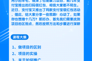 柚子团队内部项目：操作无门槛零撸赚钱项目，利用支付宝项目狂薅十几万