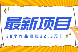 30 条作品涨粉 32 万！零成本复刻高认知心理学视频，普通人也能做的爆款玩法