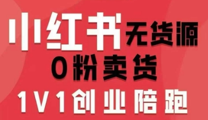 小红书无货源0粉电商课，开店准备、选品策略、笔记撰写、视频剪辑、数据分析、账号打造、资料文档（更新26年4月20日）